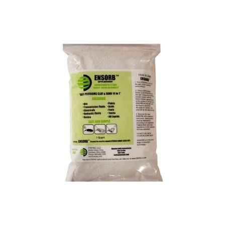 Enpac ENPAC ENSORB Super Absorbent, 1 Quart Zip-Seal Bags, Case of 12 ENP D208CS